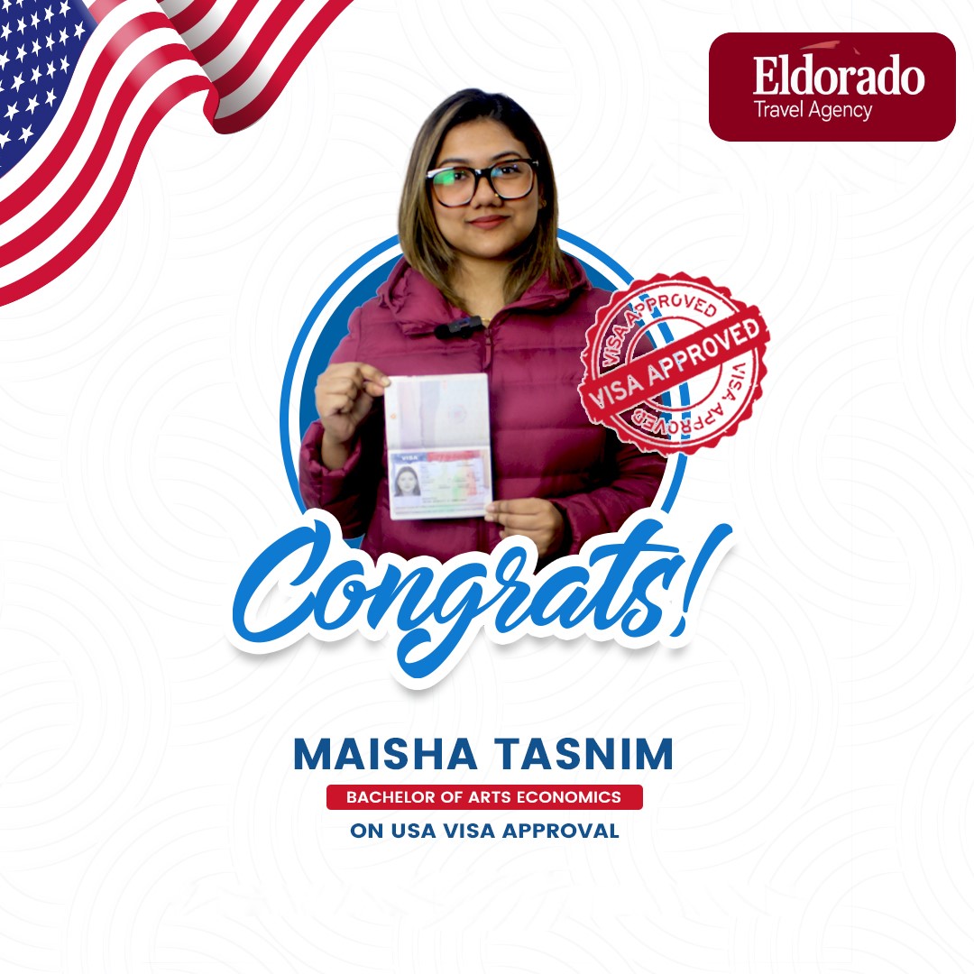 Maisha Tasnim USA Visa Success